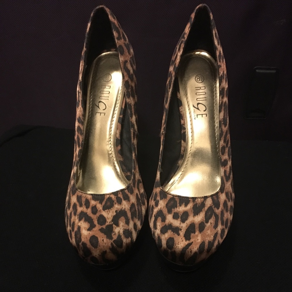 Cheetah heels